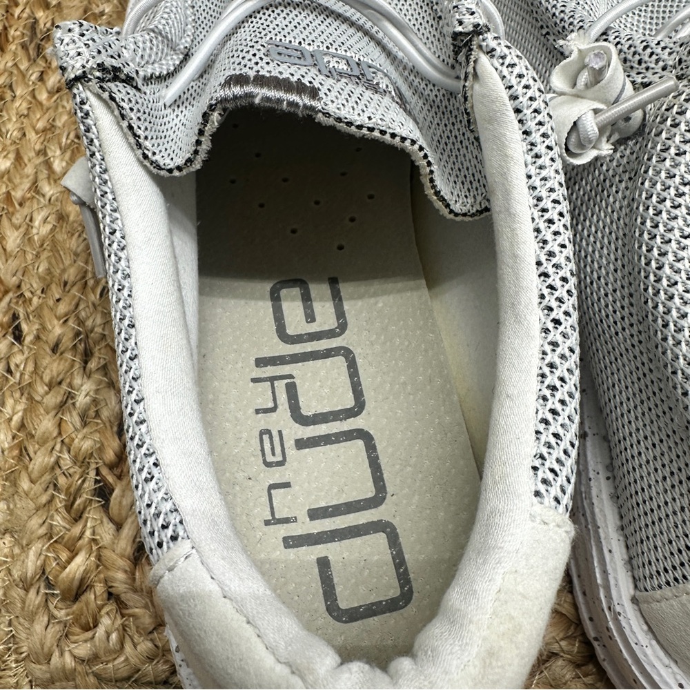 HEY DUDE Wally Sox Stone White Men’s 10 - Picture 11 of 16